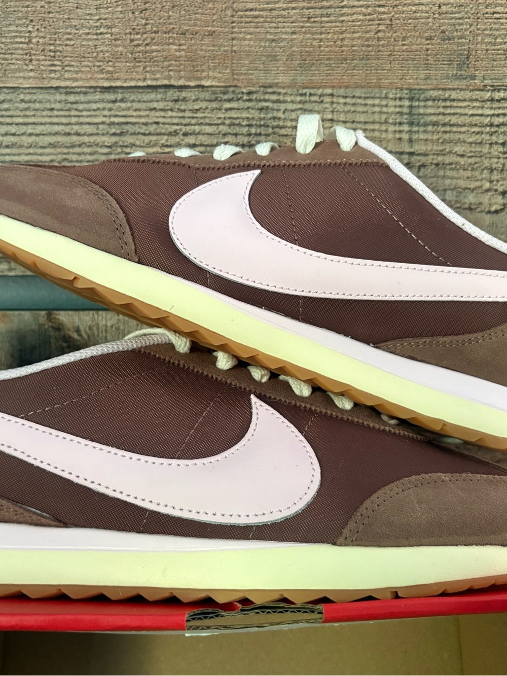 Nike Pacific Shoes in Brown and Pink